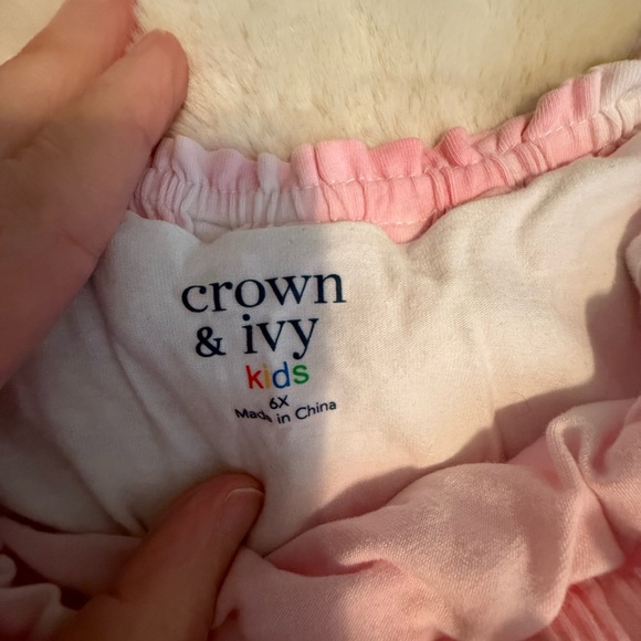 Pink Ruffled Kids Romper - Picture 2 of 3